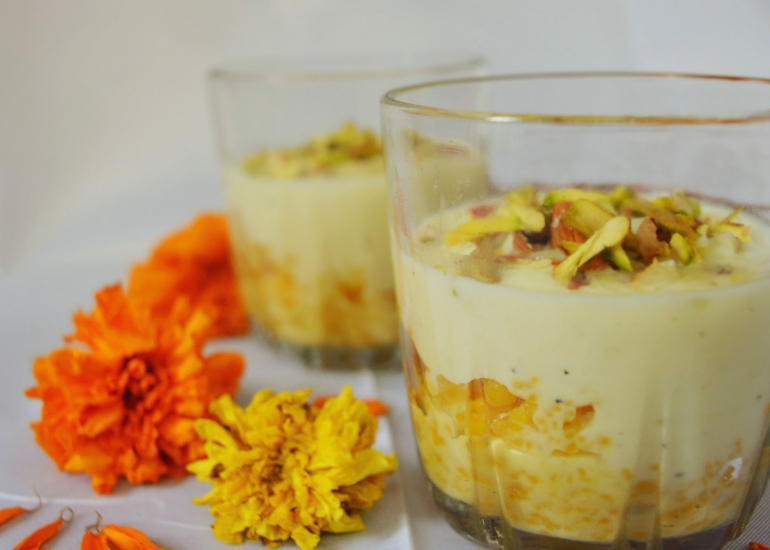 Motichoor Rabri Parfait