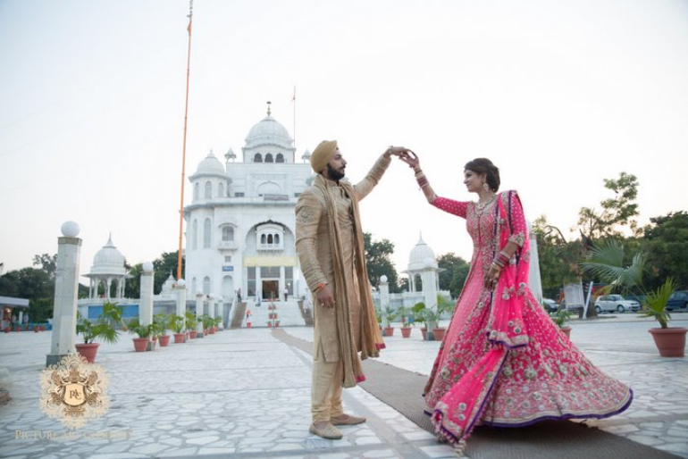 pink lehenga