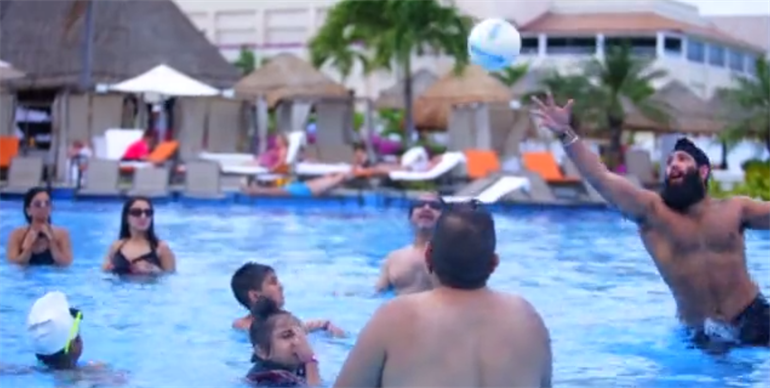 Pool Sports at Moon Palace Pool Sports at Moon Palace