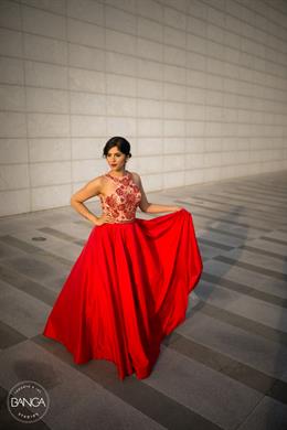 Glamorous Canadian Indian Engagement Shoot By Banga Studios