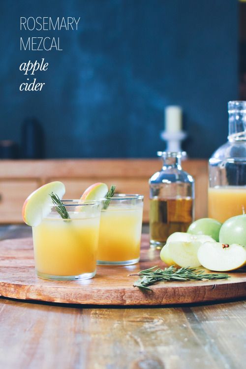 Rosemary Mezcal Apple Cider