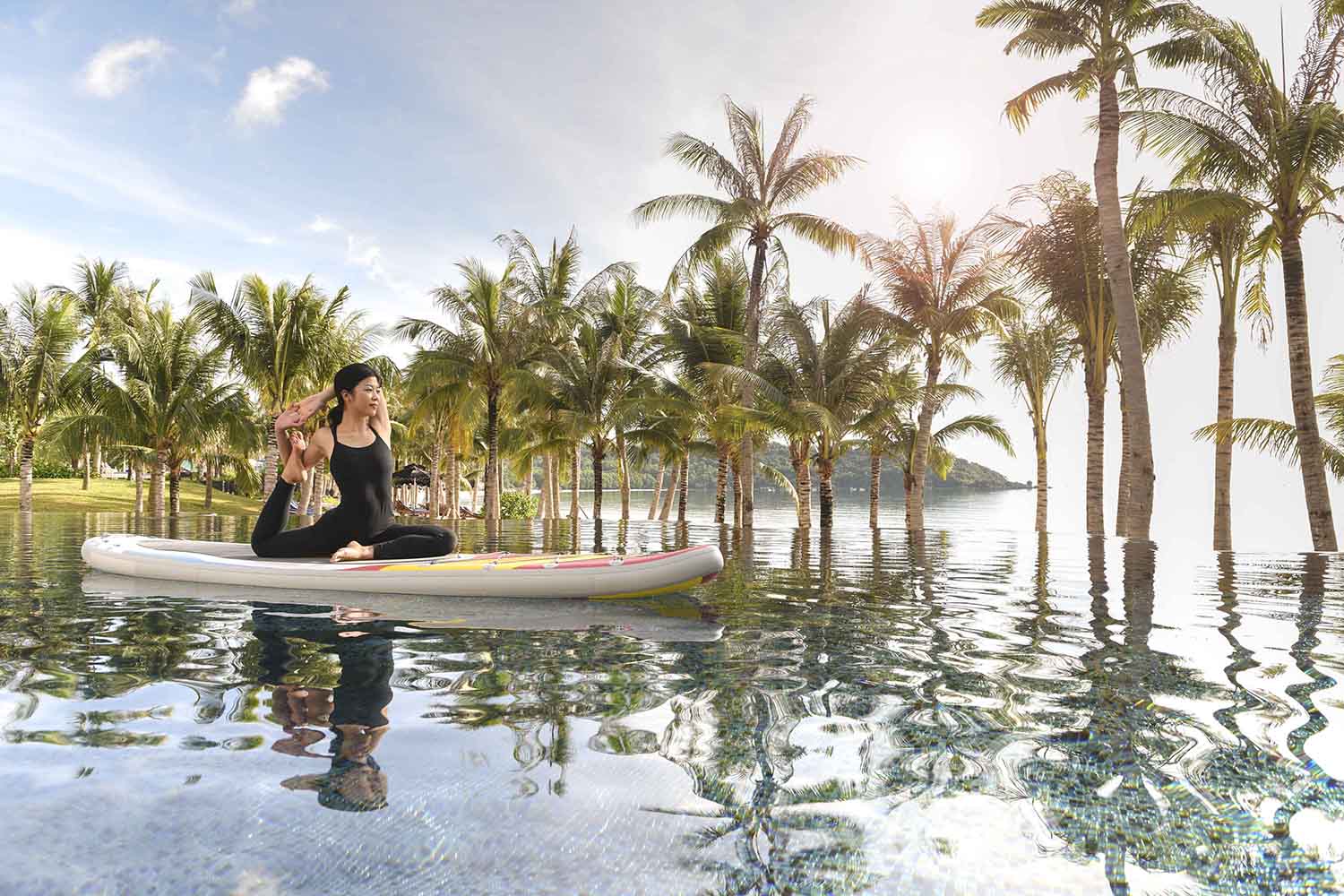 Surf Yoga by the Pool_2