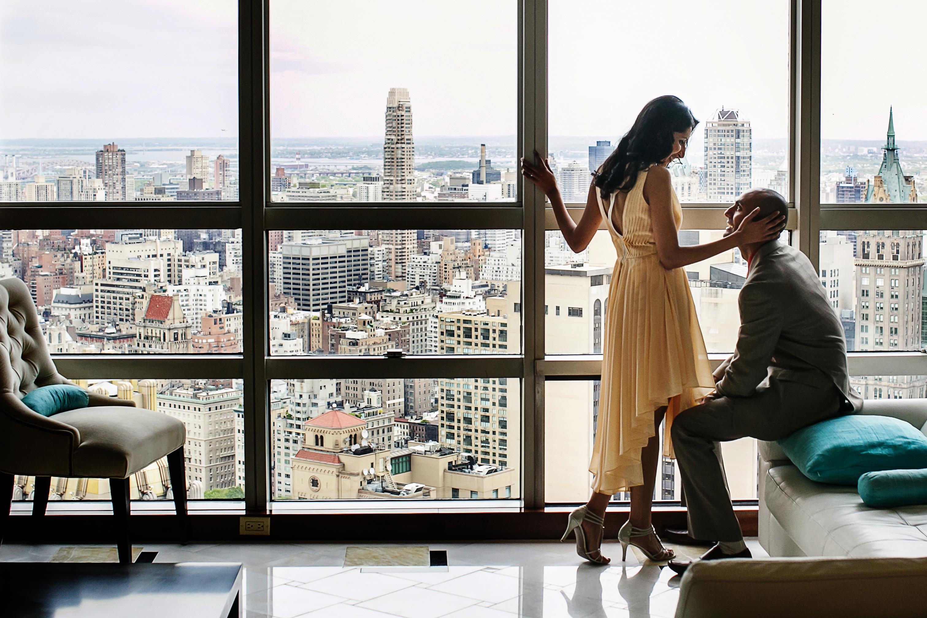 NYC Indian Engagement Session by Nadia D. Photography