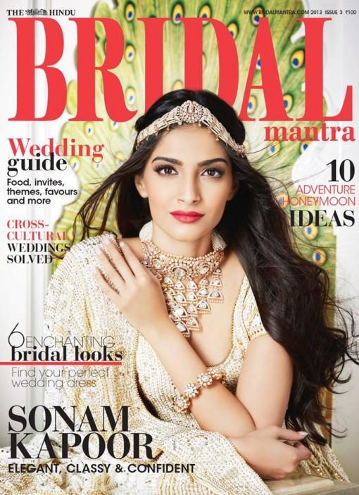 Sonam Kapoor for The Hindu Bridal Mantra 2013