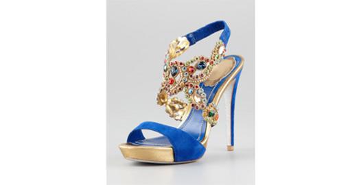 Tuesday Shoesday- Jeweled Indian Bridal Shoes