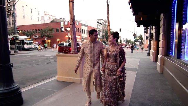 Hindu and Korean Indian Wedding Video by Side by Side Cinema