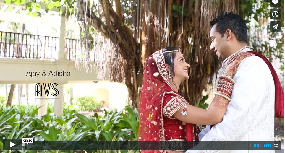 Destination Mauritius Indian Wedding Video by AVS Cinematography