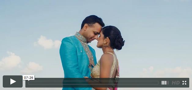 Destination Cancun Mexico Indian Wedding Video by East West