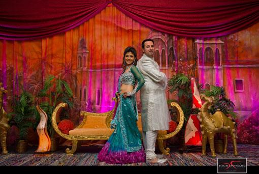 Chicago Indian Wedding Sangeet