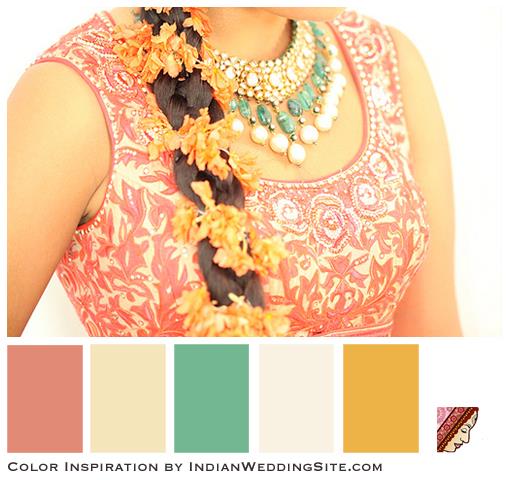 Inspiration- Indian Wedding Color Palettes