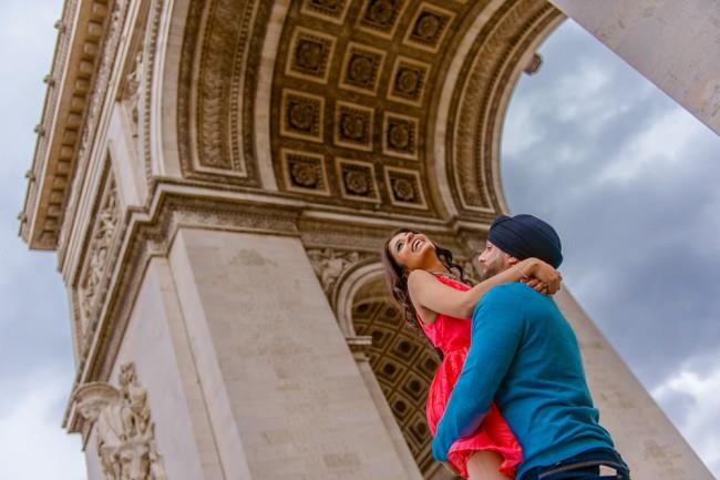 7 indian esession Arc de Triomphe de l'Étoile