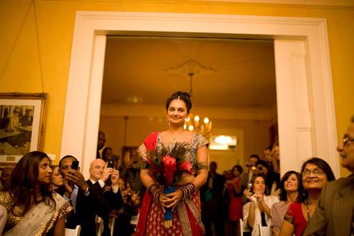 Fusion Indian Wedding Ceremony with Southern Charm