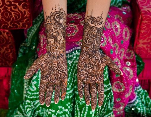 Garden Indian Mehndi Party in Dubai