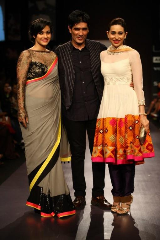 manish malhotra kajol karisma kapoor lfw ss13