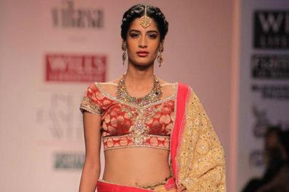 WIFW 2012 Indian Bridal Fashion by Rocky S