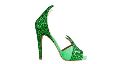 Tuesday Shoesday- Emerald Shoes for Brides