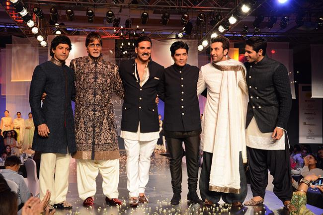 Manish Malhotra Indian Bridal Fashion at Men for Mijwan Show