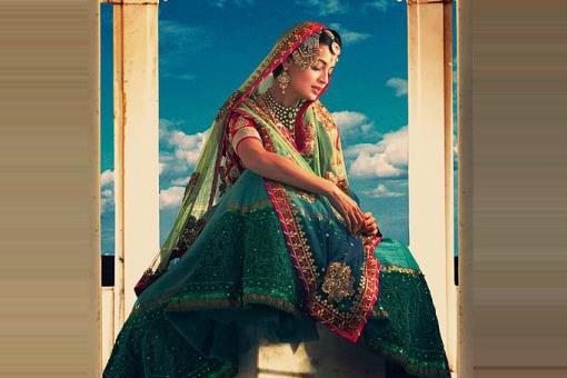 Vintage Bollywood Palette Indian Wedding Color Inspiration