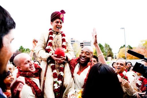 Outdoor Denver Colorado Indian Wedding