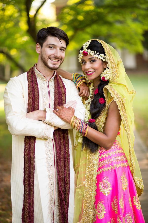 13a indian wedding portrait