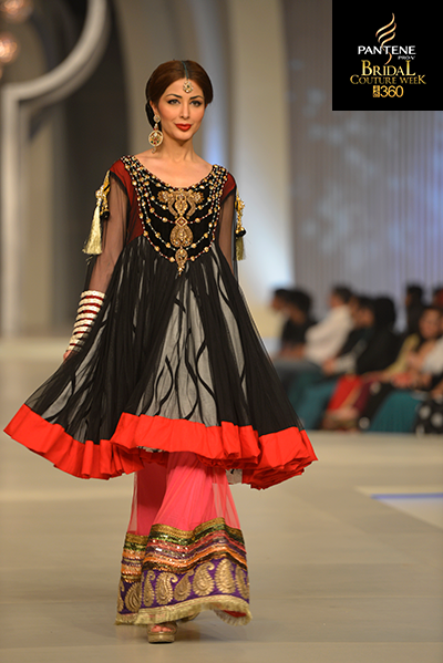 Saim Ali short full anarkali and lengha
