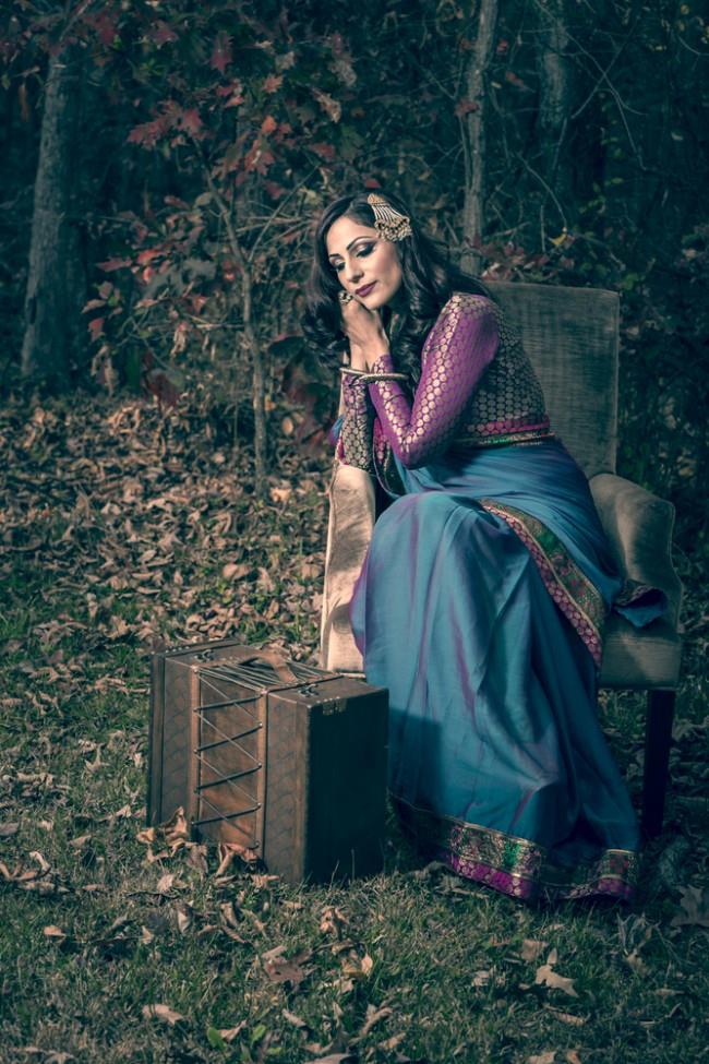 indian vintage fashion shoot