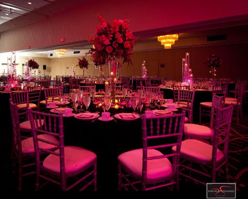 Pink Bollywood Inspired Wedding Reception