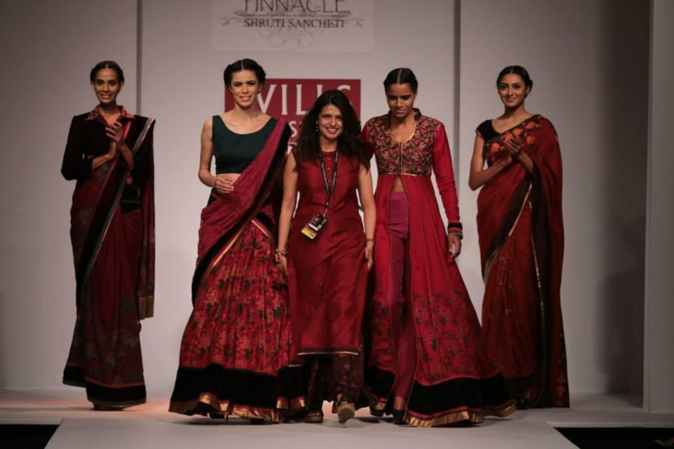 Pinnacle by Shruti Sancheti at Wills Lifestyle India Fashion Week 2014