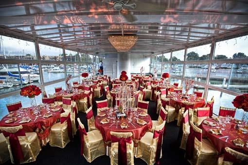 Shalini Vadhera and Tony Potts reception decor