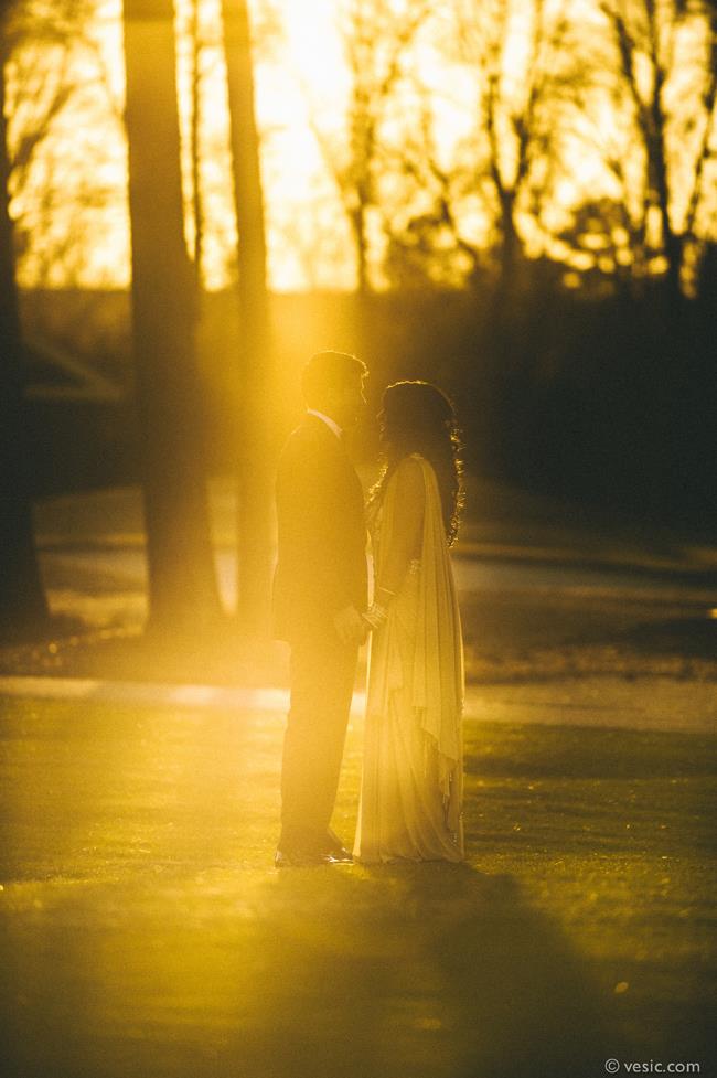 37a indian wedding sunset portrait