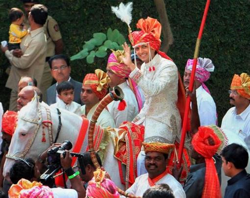 Riteish and Genelia Celebrity Indian Wedding