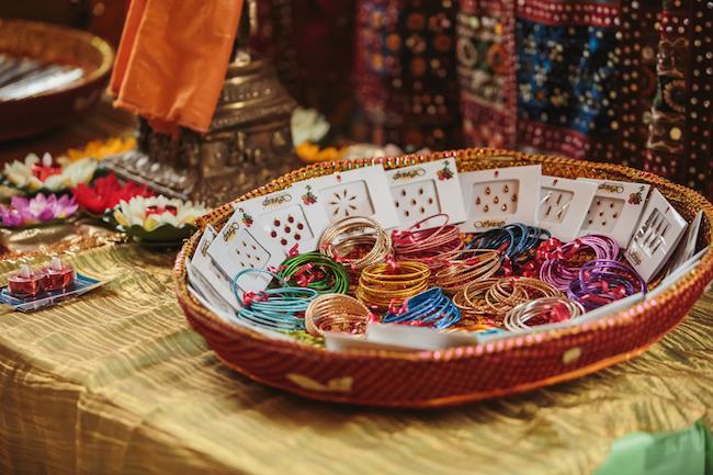 6a indian wedding sangeet decor