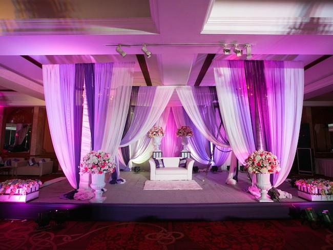 23a indian wedding reception decor