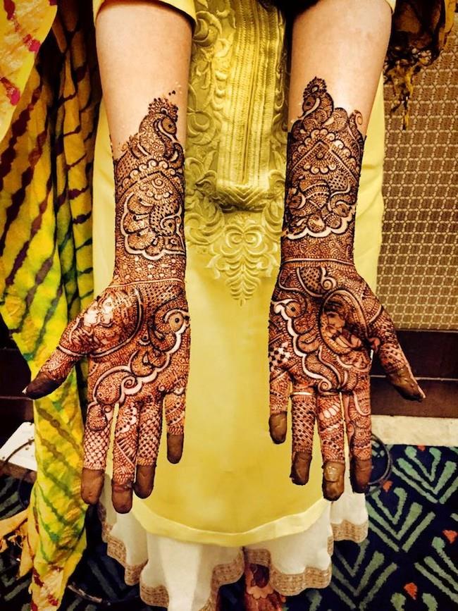 6a indian wedding mehndi