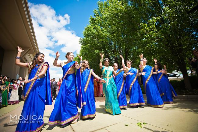 4a indian wedding bridesmaids