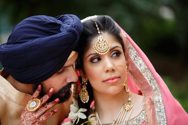 20a indian wedding portrait