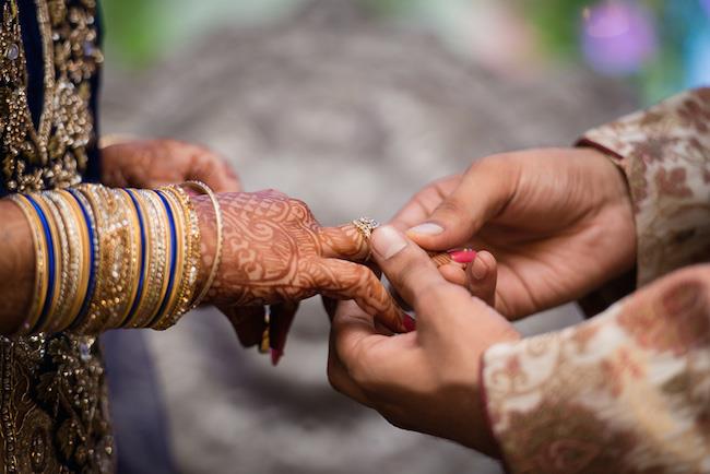 9a indian wedding ring ceremony