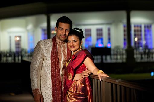 St. Augustine Florida Indian Wedding Reception