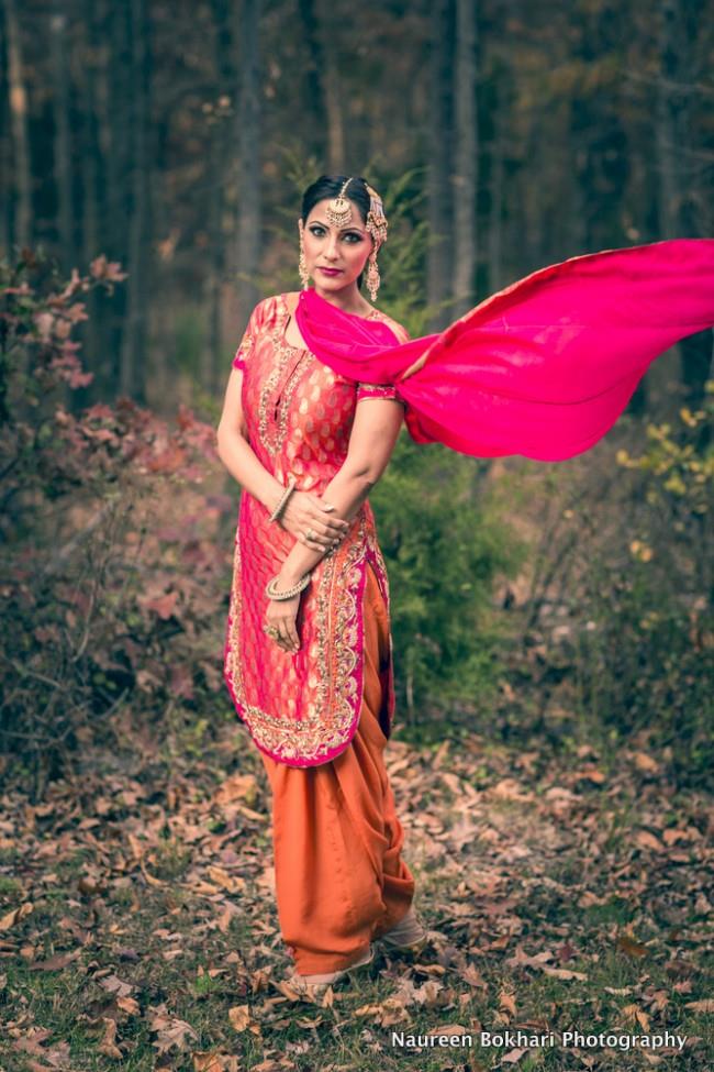 retro styled indian wedding fashion shoot