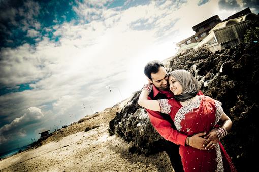 Tanzania Indian Wedding Beach Photos by AH Portrait Photography