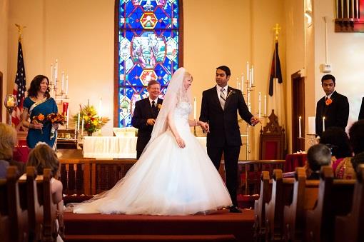 Texas Christian Fusion Indian Wedding - 2