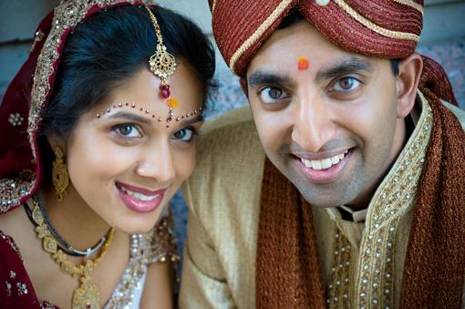 Traditional Indian Wedding Portraits by Crimson Blu - 2