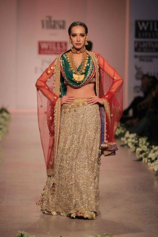WIFW 2012 Indian Bridal Fashion by Rocky S