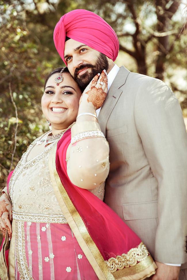 Sikh Engagment Portrait