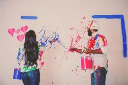 Paint War Themed Engagement Session by A.S. Nagpal Photography