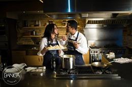 Cooking Themed Indian Engagement Session by Banga Photography