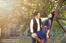 Vintage Outdoor Indian Engagement Session by Rag Artistry