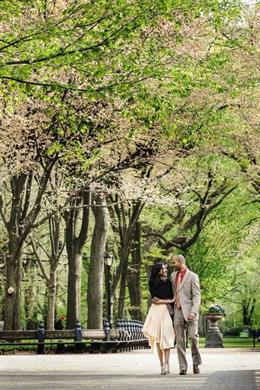 NYC Indian Engagement Session by Nadia D. Photography
