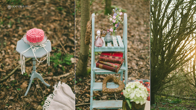 2aindian outdoor vintage engagement shoot props