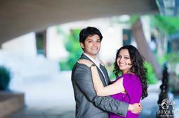 San Antonio Riverwalk Engagement Session by Biyani Photography